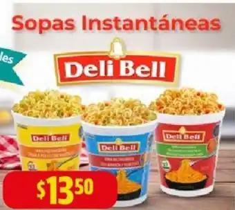 Farmacias Guadalajara Sopas Instantáneas Deli Bell oferta