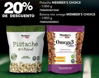 City Club Pistache MEMBER'S CHOICE 1/850g oferta