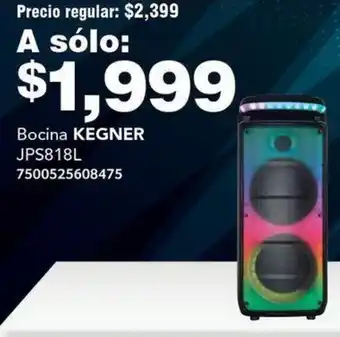 Bocina KEGNER JPS818L