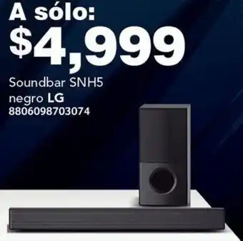 LG Soundbar SNH5 negro