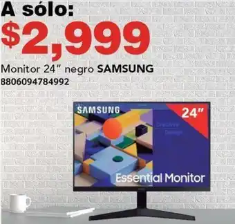 City Club SAMSUNG Monitor 24" negro oferta