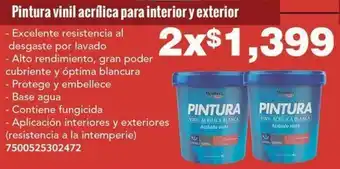 City Club Pintura vinil acrílica para interior y exterior oferta