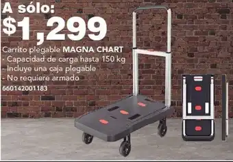 City Club MAGNA CHART Carrito plegable oferta