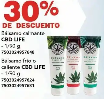 City Club CBD LIFE Bálsamo frío o caliente 1/90g oferta