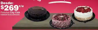 City Club Pasteles City Club oferta