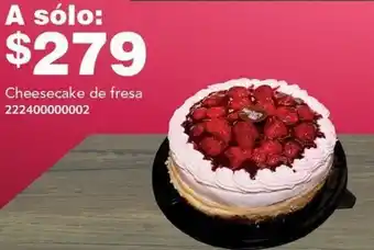 City Club Cheesecake de fresa oferta