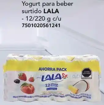City Club Yogurt para beber surtido LALA 12/220g oferta