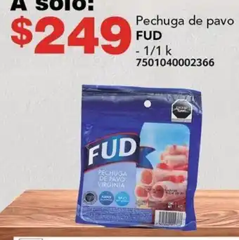 City Club Pechuga de pavo FUD 1/1kg oferta