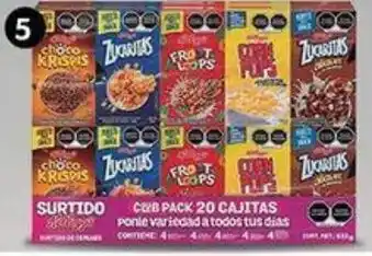 City Club Cereal surtido KELLOGG'S 20/32g oferta