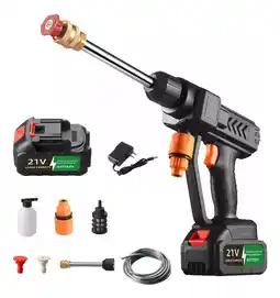 Mercado Libre Hidrolavadora Inalámbrica Electrica Pistola De Presion oferta