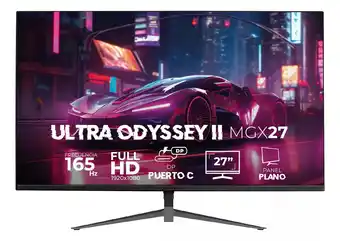 Mercado Libre Monitor Gamer Plano Balam Rush 27 Pulgadas Mgx27 165hz 1ms Color Negro oferta