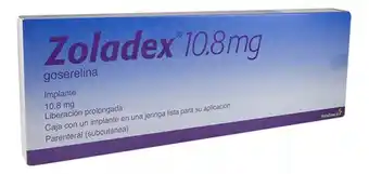 Mercado Libre Zoladex 10.8mg 1 Jeringa Prellenada Liberación Prolongada oferta