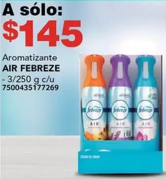 Aromatizante AIR FEBREZE 3/250g