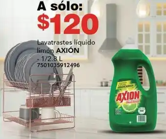 City Club Lavatrastes líquido limón AXIÓN 1/2.8L oferta