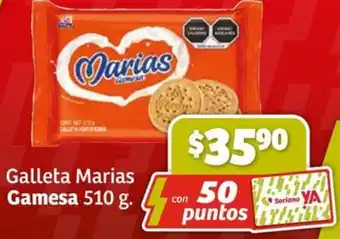 Soriana Híper Galleta Marias Gamesa 510g oferta