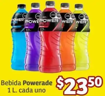Soriana Híper Bebida Powerade 1L oferta