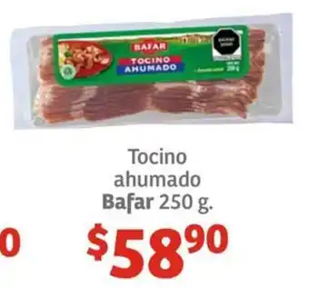 Soriana Híper Tocino ahumado Bafar 250g oferta