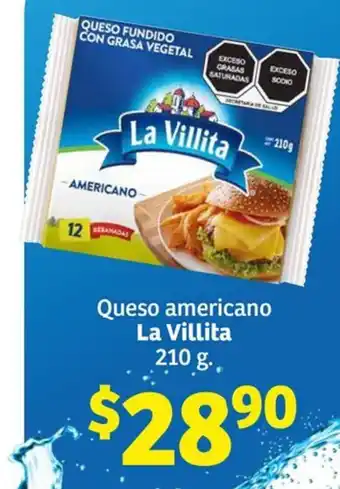 Queso americano La Villita 210g