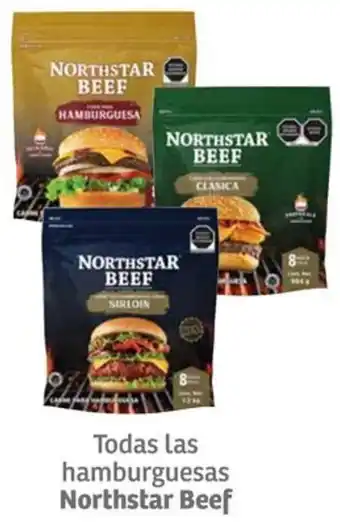 Soriana Híper Todas las hamburguesas Northstar Beef oferta