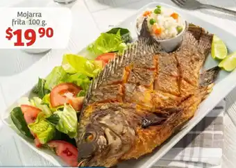 Soriana Híper Mojarra frita 100g oferta