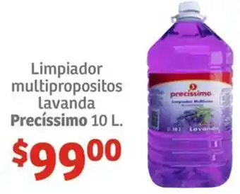 Soriana Híper Limpiador multipropositos Lavanda Precíssimo 10L oferta