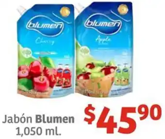 Soriana Híper Jabón Blumen 1,050ml oferta
