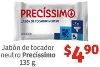 Soriana Híper Jabón de tocador neutro Precíssimo 135g oferta