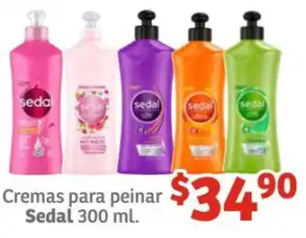 Soriana Híper Cremas para peinar Sedal 300ml oferta