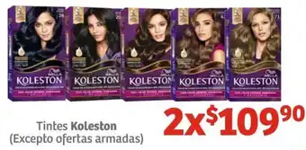 Soriana Híper Tintes Koleston 2x oferta