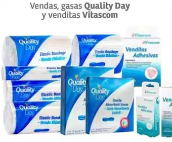 Vendas, gasas Quality Day y venditas Vitascom
