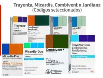 Trayenta, Micardis, Combivent o Jardianz