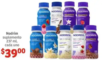 Soriana Híper Nodrim suplemento 237ml oferta