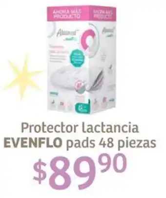 Protector lactancia EVENFLO pads 48 piezas