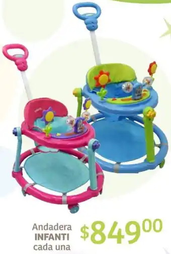 Soriana Híper Andadera INFANTI cada una oferta