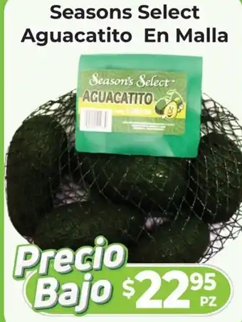 HEB Seasons Select Aguacatito En Malla oferta