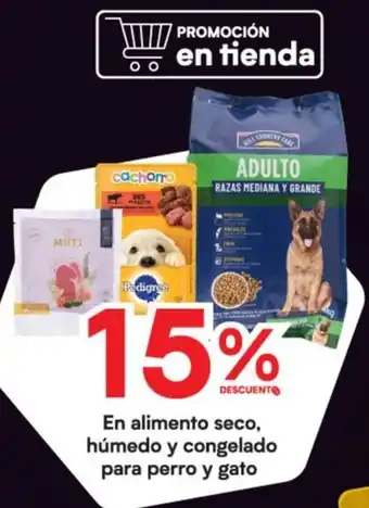 HEB En alimento seco, húmedo y congelado para perro y gato oferta