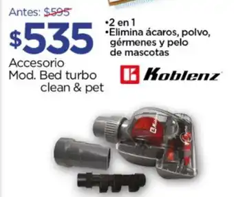 Koblenz Accesorio Mod. Bed turbo clean & pet