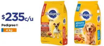 Chedraui Pedigree 4kg oferta