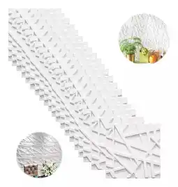 Mercado Libre Paneles Decorativos 3d De 30x30cm Para Pared 20piezas Blanco oferta