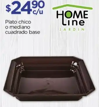 Chedraui Plato chico o mediano cuadrado base oferta