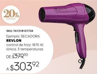 Revlon secadora 1875w control frizz morada hot sale