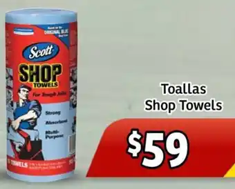 Toallas Shop Towels