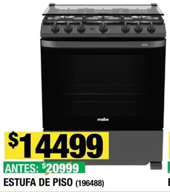 The Home Depot ESTUFA DE PISO oferta