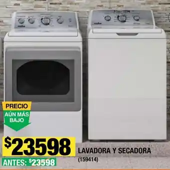 The Home Depot LAVADORA Y SECADORA oferta