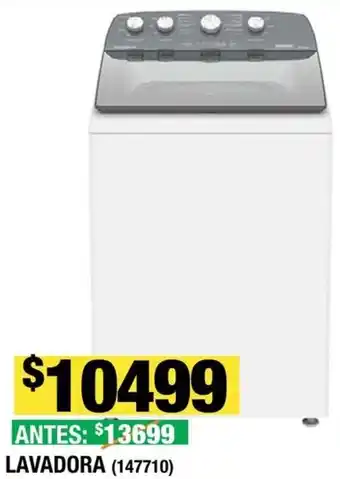 The Home Depot LAVADORA oferta