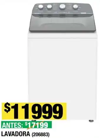 The Home Depot LAVADORA oferta