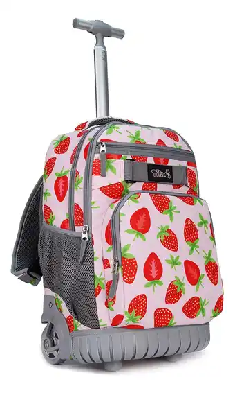 Mercado Libre Tilami Mochila Rodante Con Ruedas De 18 Pulgadas, Mochila Para Laptop, Escuela, Estudiantes, Viajes, Niños Y Niñas, 43 Cm (18 oferta