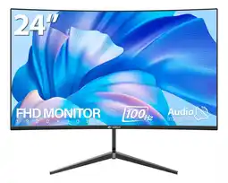 Mercado Libre Monitor Gamer Curvo Crua Cr240qc 24 100hz Bocinas Integrada oferta