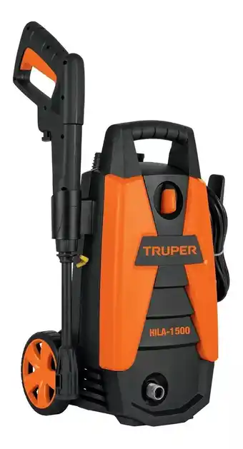Mercado Libre Hidrolavadora eléctrica 1500 PSI, Truper HILA-1500 NARANJA CON NEGRO oferta