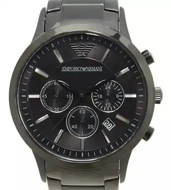 Mercado Libre Reloj Emporio Armani Clásico Ar2453 De Acero Inox. P/hombre oferta